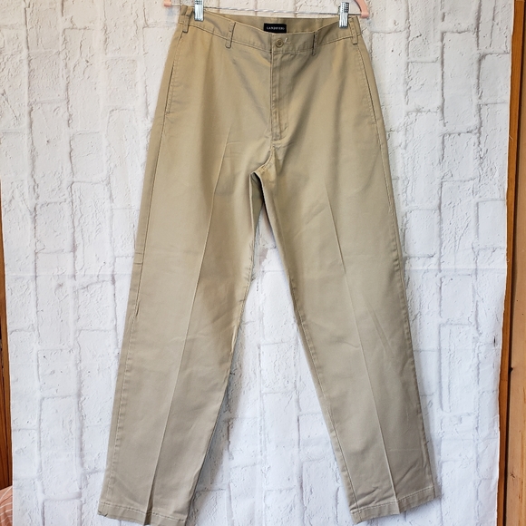 lands end mens khaki pants